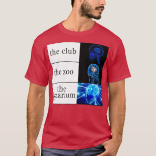 Camiseta O Clube vs O Zoo vs O Aquário