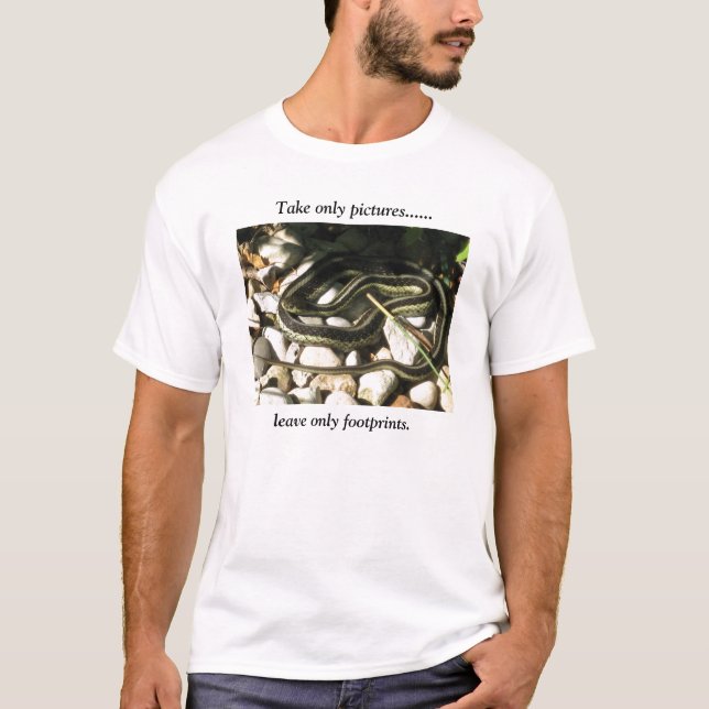 Camiseta O cobra de liga toma somente imagens (Frente)