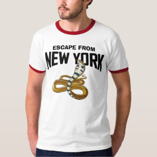 Camiseta O cobra escapa do tshirt de New York