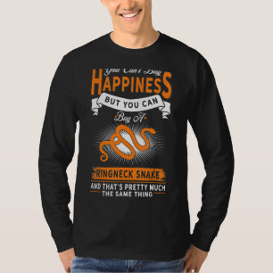 Camiseta O cobra não pode Comprar a felicidade, mas sim o C