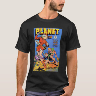 Camiseta O cobrir das Histórias em quadrinhos planetárias #