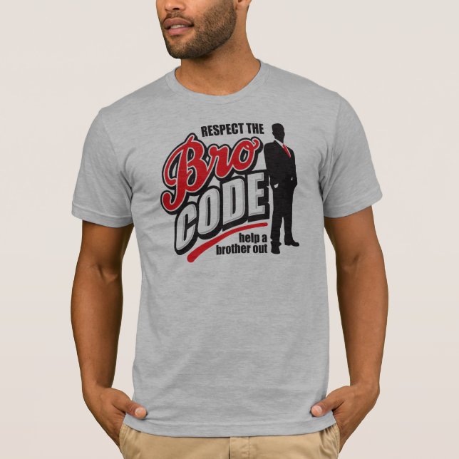 Camiseta O Código Bro (Frente)