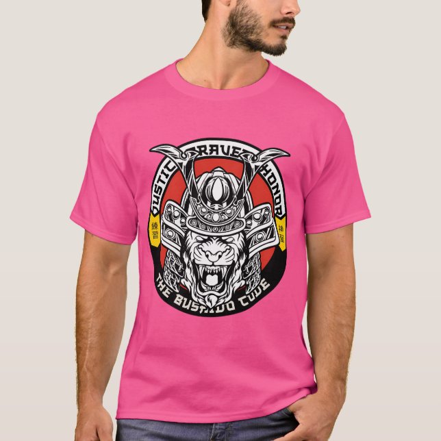 Camiseta O código Bushido Samurai (Frente)
