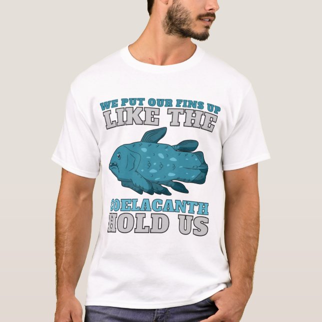 Camiseta O Coelacanth guardara-nos (Frente)