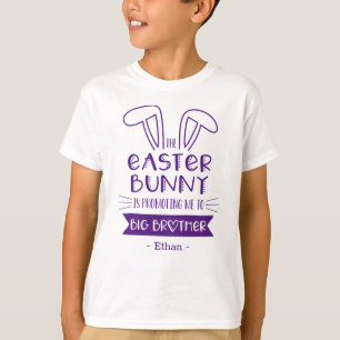 Camiseta O Coelhinho da Páscoa está me promovendo para o