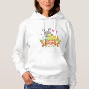 Camiseta O coelho de coelho do felz pascoa Eggs feriados