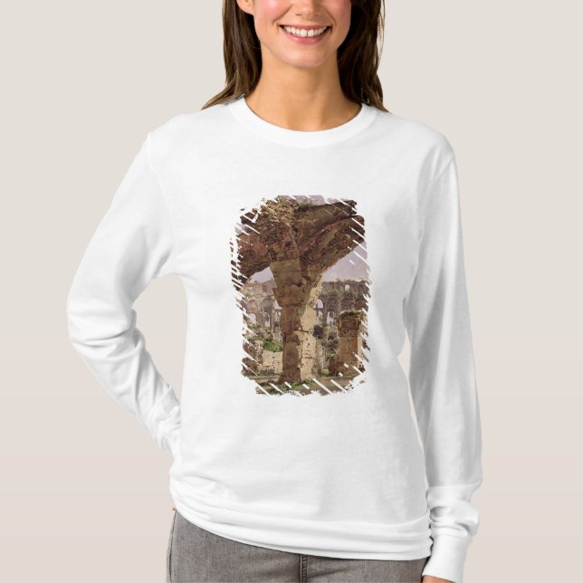 Camiseta O Colosseum, Roma, 1835 (Frente)
