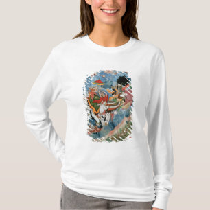 Camiseta O combate de Krishna com Indra, c.1590