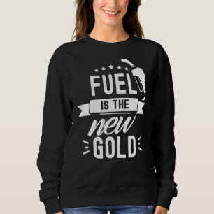 Camiseta O Combustível É O Novo Preço Dourado Da Bomba Gaso