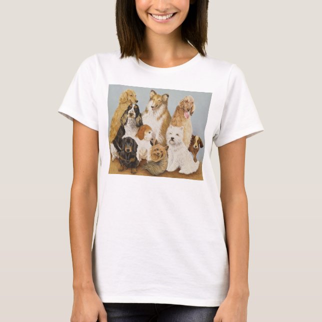 Camiseta O comensal dos cães (Frente)