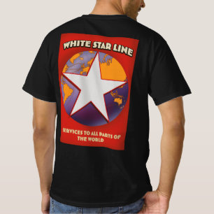 Camiseta O comercial da linha White Star.Camiseta