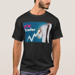 Camiseta O comerciante de FX tira o preço de mercado do