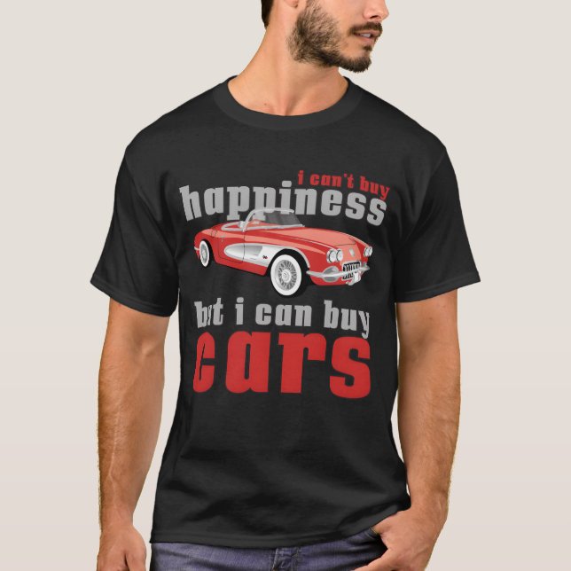 Camiseta O Comprar do veículo pode Comprar carros carros co (Frente)