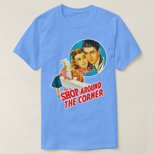 Camiseta O Compro ao redor do canto (Frente do Design)