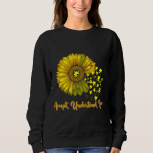 Camiseta O conceito de girassol entende a consciência do am