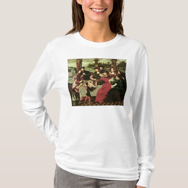 Camiseta O concerto após a refeição (Frente)