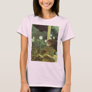 Camiseta O concerto de café de Edgar Degas, Vintage Fine Ar