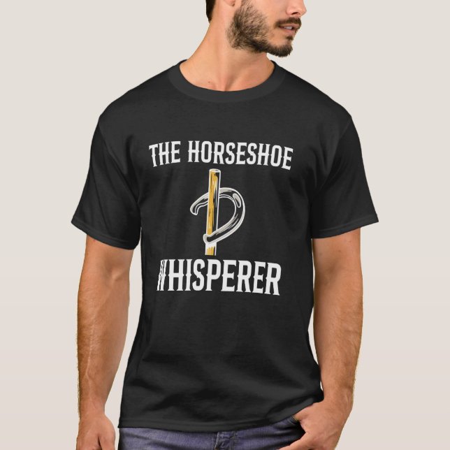 Camiseta O Conselheiro de Lançamento de Ferradura (Frente)