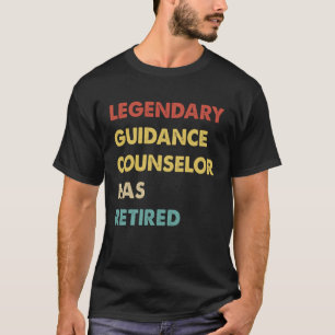 Camiseta O Conselheiro De Orientação Legendário Retroativo 