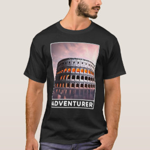 Camiseta O Conselheiro italiano Colosseum Roma