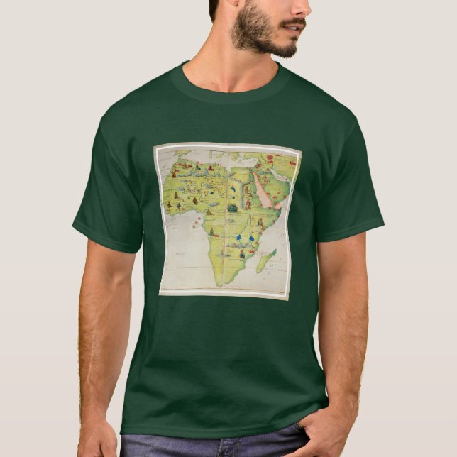 Camiseta O continente de África (Frente)