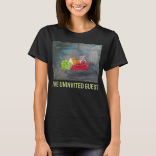 Camiseta O Convidado Não Convidado Pintura por Alfred Fox