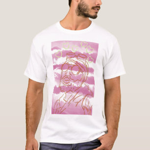 Camiseta O coração adorável de um menino