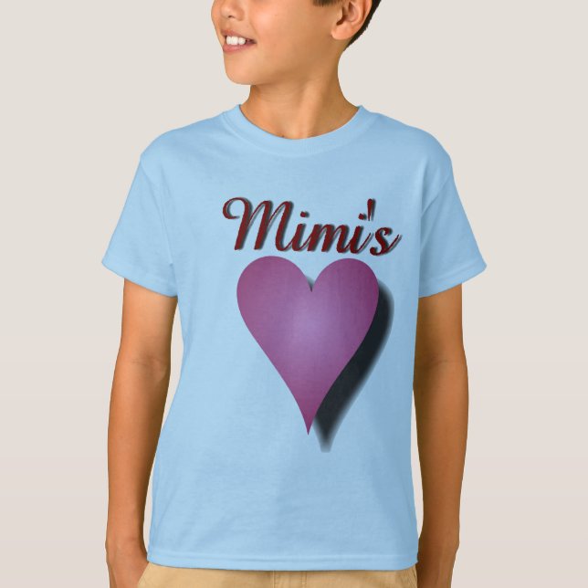 Camiseta O coração de Mimi (Frente)