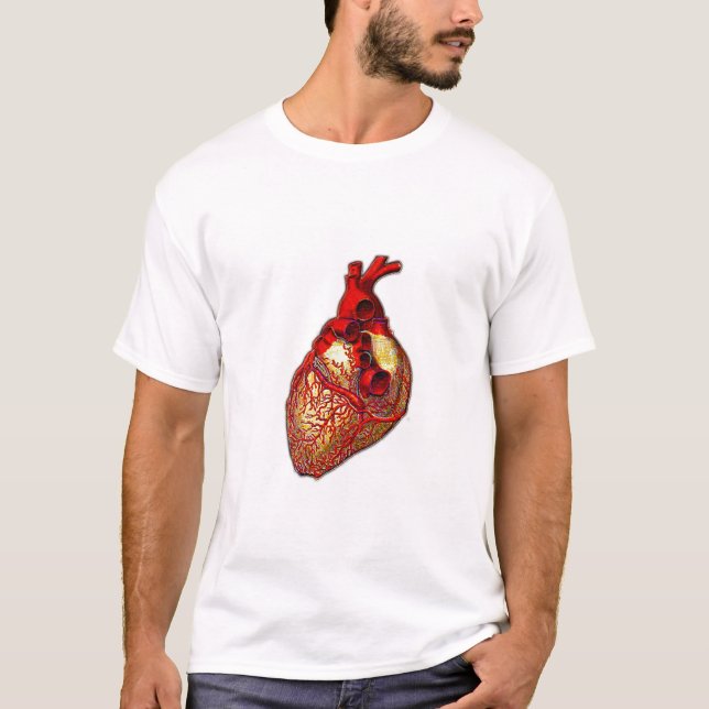 Camiseta O coração humano (Frente)