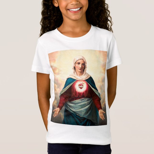 Camiseta O Coração Imaculado de Maria (Frente)