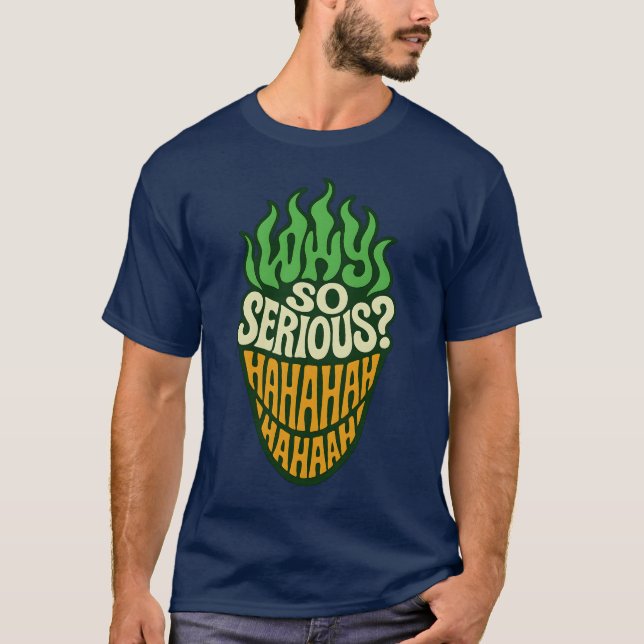 Camiseta O Coringa divertido halloween (Frente)