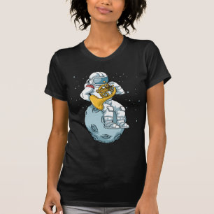 Camiseta O Corno Francês Oferece Homens Bronze Música Corno