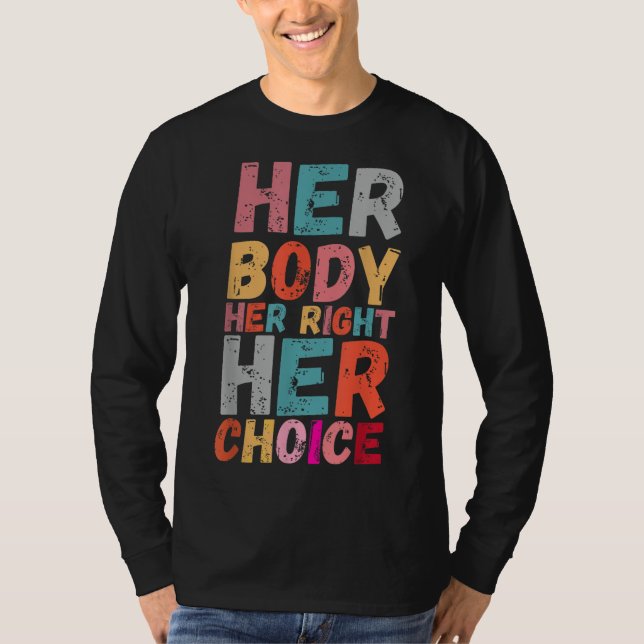 Camiseta O Corpo Dela Direita A Escolha Pró Escolha Empoder (Frente)