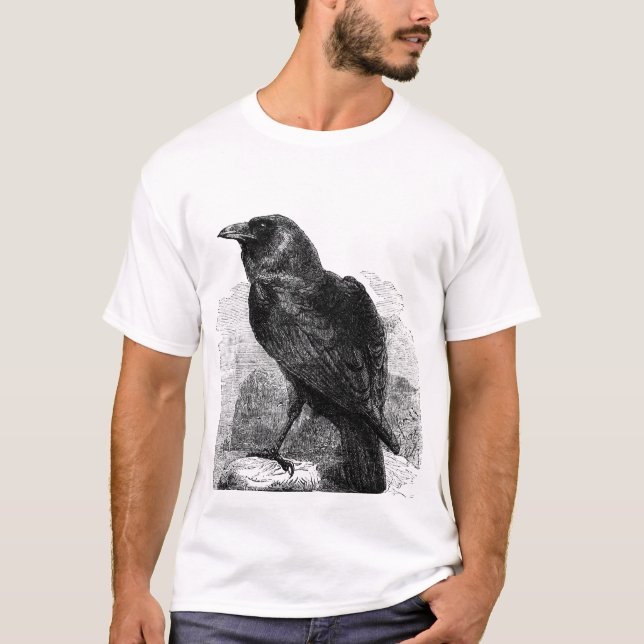 Camiseta O corvo (Frente)