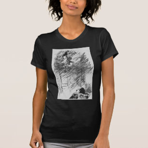 Camiseta O corvo de Edgar Allan Poe por Edouard Manet
