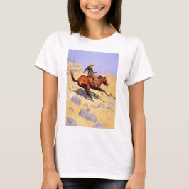 Camiseta O Cowboy (por Frederic Remington)