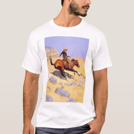 Camiseta O Cowboy (por Frederic Remington)