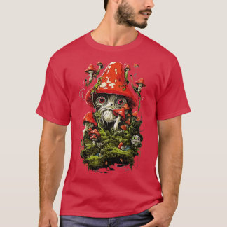 Camiseta O Crazy Mushroom