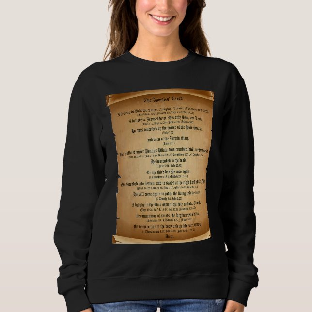 Camiseta O Credo dos Apóstolos (Frente)