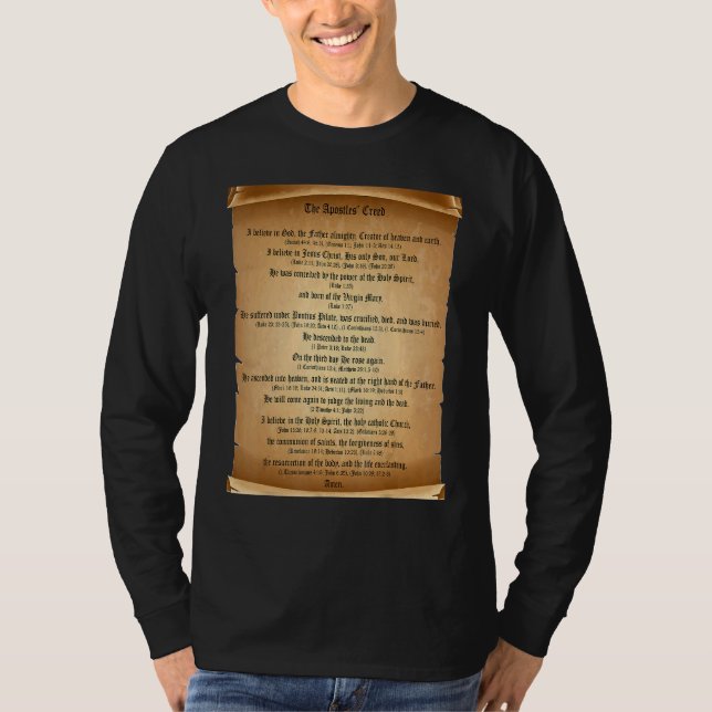 Camiseta O Credo dos Apóstolos (Frente)