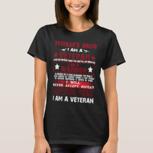 Camiseta O Creed Men do Veterano