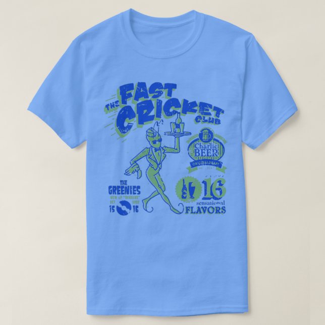 Camiseta o críquete (Frente do Design)