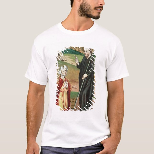 Camiseta O cristo aparece à Maria Madalena (Frente)