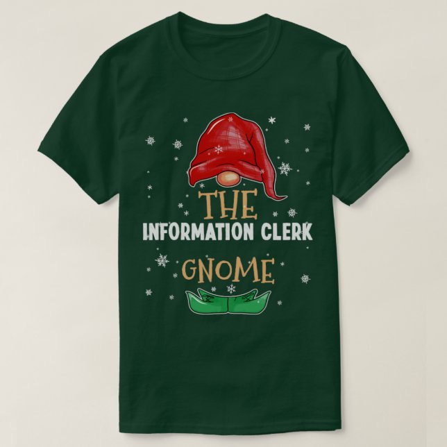 Camiseta O Cristo de Correspondência da Família Gnome do fu (Frente do Design)