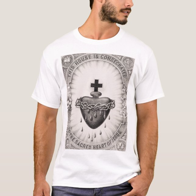 Camiseta O Cristo de Jesus mais sagrado (Frente)