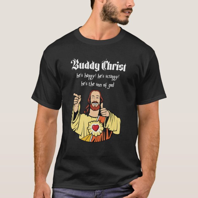 Camiseta O Cristo Feliz É O Filho de Deus Ch (Frente)