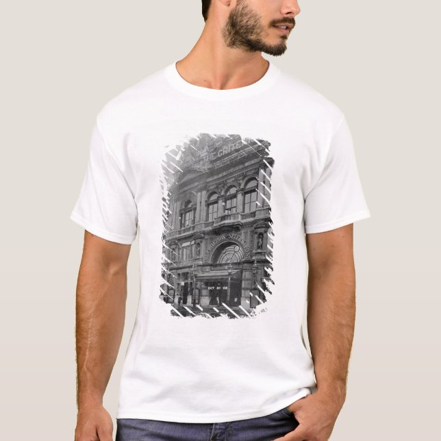 Camiseta O critério Restaurante e Teatro, 1902 (Frente)