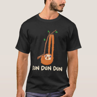 Camiseta O Croods Sloth Dun Dun Dun