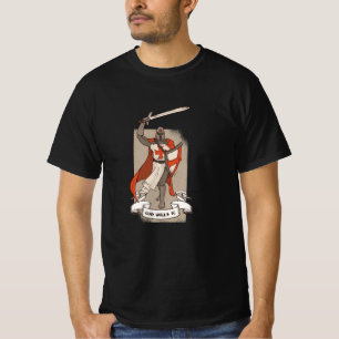 Camiseta O Cruzador Khight Templar Guerreiro De Deus