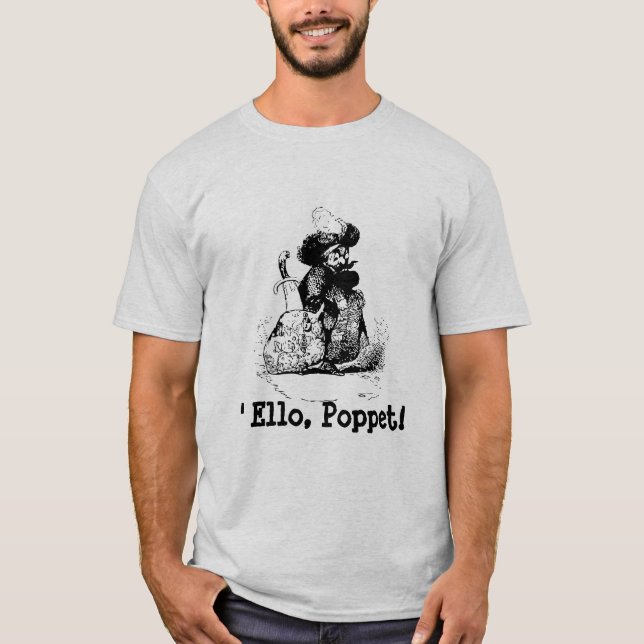 Camiseta O cumprimento 'Ello do pirata, rosca de torno! (Frente)
